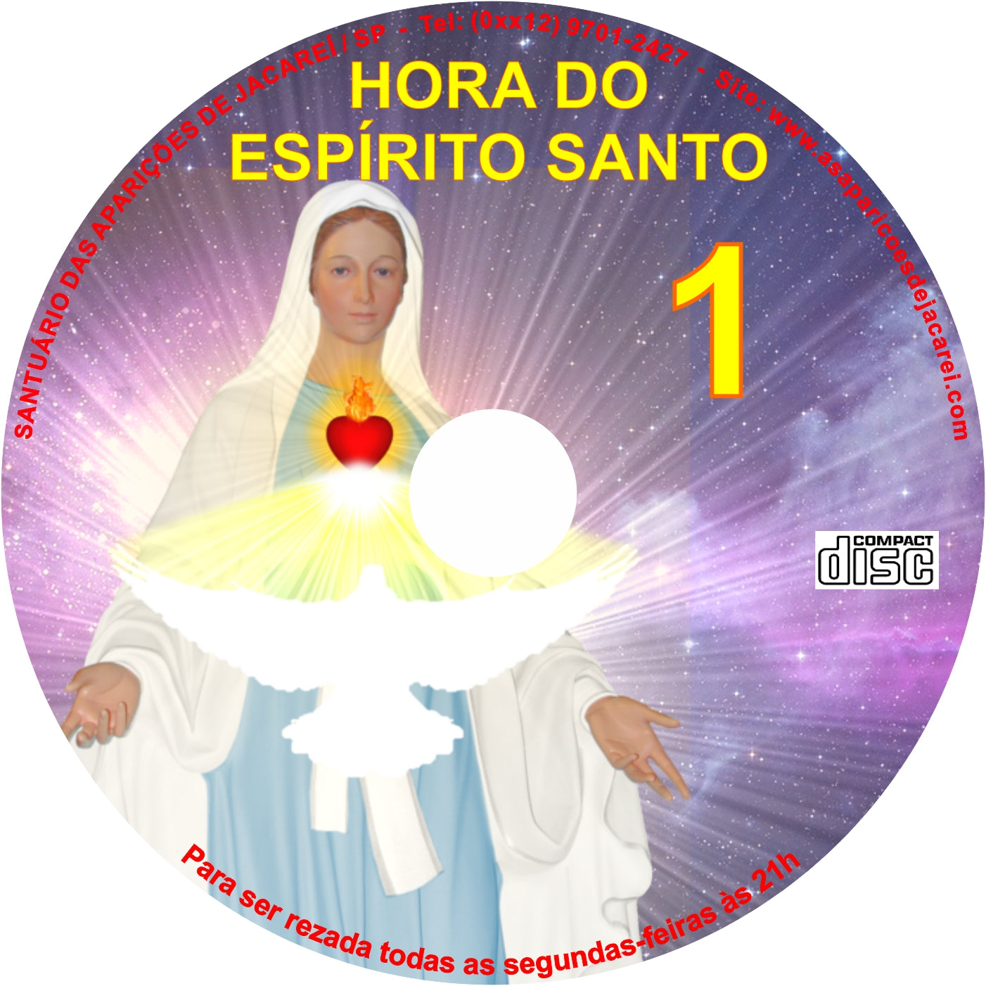 CD Hora do Espírito Santo 1 CD Hora do Espírito Santo 1